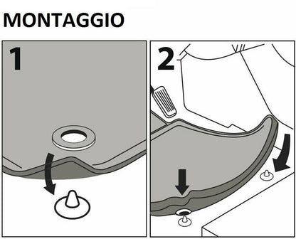 Tappetini Land Rover Defender 110 in forma 3D tappetini in gomma con bordo