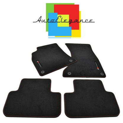 AUDI A4 8K B8 2007-2015 SET TAPPETINI IN VELLUTO DI ALTA QUALITA' SPECIFICO AUTOELEGANCERICAMBI