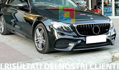 GRIGLIA ANTERIORE AMG PANAMERICANA MERCEDES CLASSE E W213 2016+ BLACK EDITION