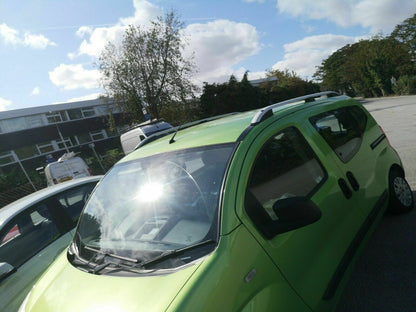 RAILS FIAT FIORINO 2008+ ROOF BARS AESTHETIC ALUMINUM SILVER