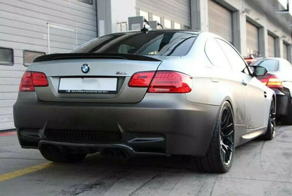 SPOILER POSTERIORE COFANO BMW SERIE 3 E92 E93 COUPE CABRIO M SPORT NERO LUCIDO