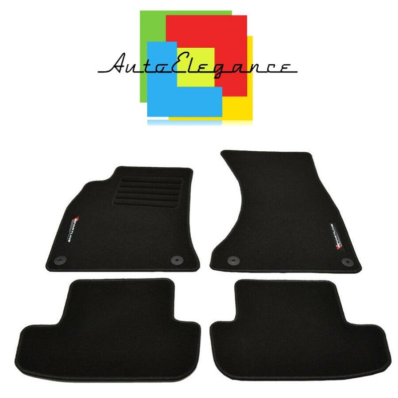 AUDI A5 CABRIO 2007+ SET TAPPETINI IN MOQUETTE DI ALTA QUALITA' SPECIFICO AUTOELEGANCERICAMBI