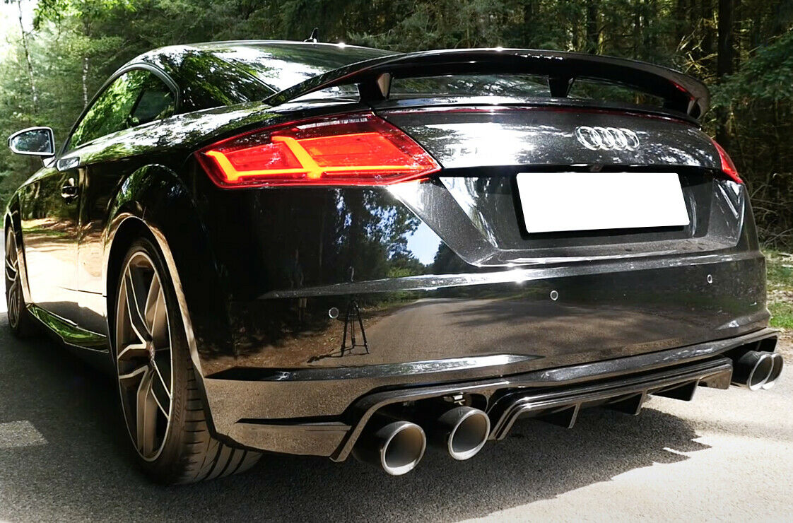 DIFFUSORE SOTTOPARAURTI POSTERIORE AUDI TT 8S S-LINE ( 2013-2016 ) ! SOLO PER S-Line !