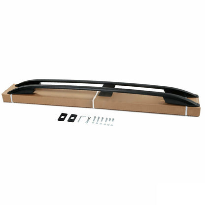 BLACK ROOF RAILS SET 2 PIECES for Ford Ranger 2011-2020