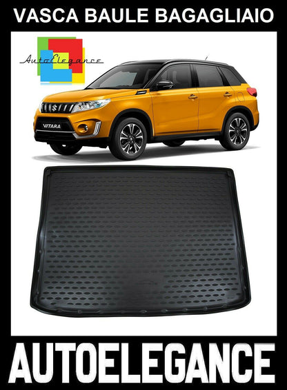 TRUNK LINER RUBBER CARPET SUPERGRIP SUZUKI VITARA 2015+ 0032