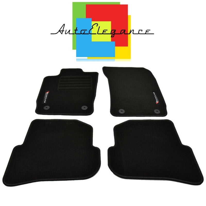 AUDI A1 8X SPORTBACK 2011+ SET TAPPETINI IN MOQUETTE DI ALTA QUALITA' SPECIFICO AUTOELEGANCERICAMBI