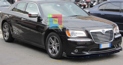 SPLITTER LANCIA THEMA LX LIP GLOSSY BLACK UNDER BUMPER ABS RS DESIGN