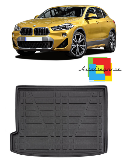 TRUNK LINER RUBBER CARPET SUPERGRIP BMW X2 F39 2018+ -AT-