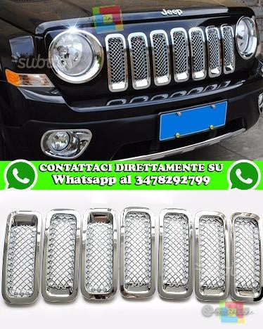 Jeep Patriot 2011-2015 CHROME FRONT GRILLE