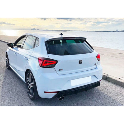 SEAT IBIZA 6F 2017+ REAR DIFFUSER UNDER BUMPER
