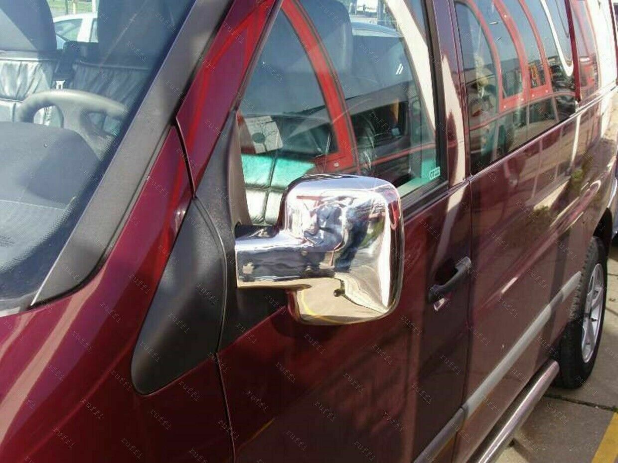 CROMATURA SPECCHIETTI LATERALI MERCEDES VITO W638 1996-2003 INOX ADESIVO 0032 AUTOELEGANCERICAMBI