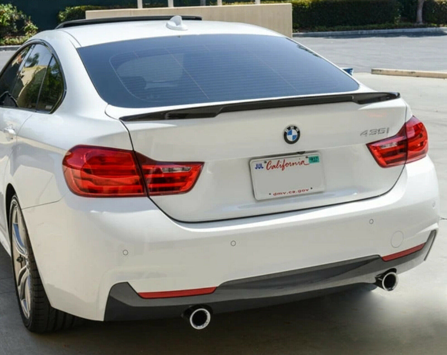 BMW SERIE 4 F36 GRAN COUPE 2013+ SPOILER COFANO NERO LUCIDO M SPORT AUTOELEGANCERICAMBI
