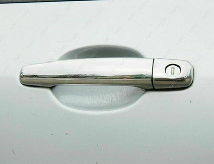 CROMATURA MANIGLIE 2 PORTE CITROEN C3 MK1 2002-2009 ACCIAIO INOX ADESIVO 0032 AUTOELEGANCERICAMBI