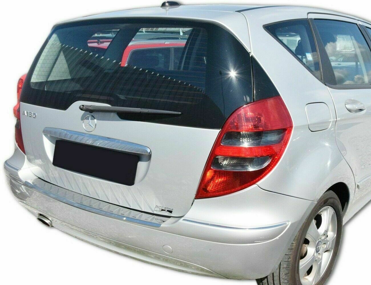 CROMATURA PROTEZIONE PARAURTI POST. MERCEDES A W169 2004-2012 INOX ADESIVO 0032 AUTOELEGANCERICAMBI