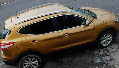NISSAN QASHQAI J11 2013-2017 BARRE TETTO SATINATE MANCORRENTI PORTAPACCHI