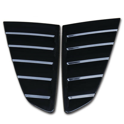 FORD MUSTANG 2015-2020 REAR WINDOW LOUVER PROTECTION GT350 LOOK