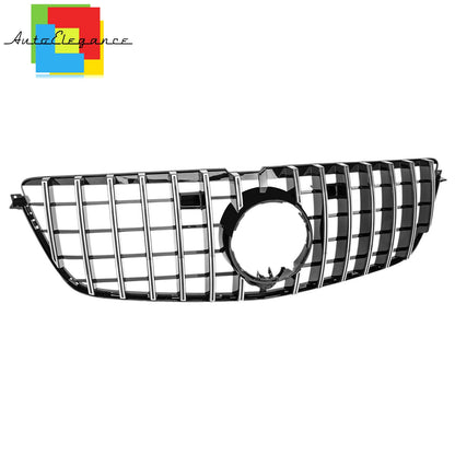 FRONT GRILLE GL W166 X166 GT LOOK GLOSS BLACK CHROME FINISHES NEWS