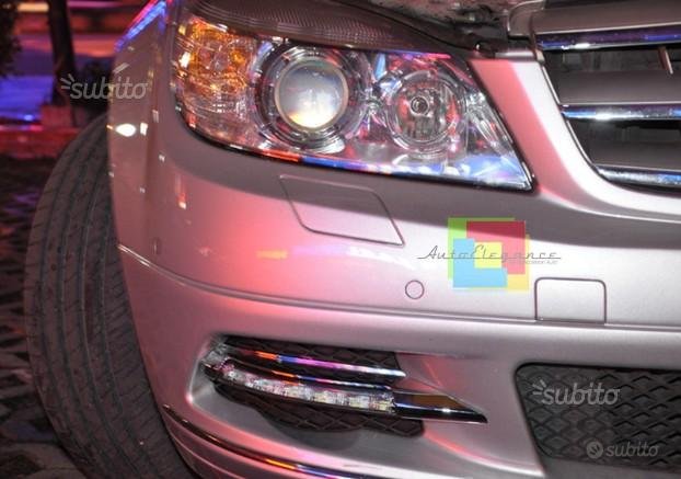 GRIGLIE DIURNE LED MERCEDES CLASSE C W204 2007-2011