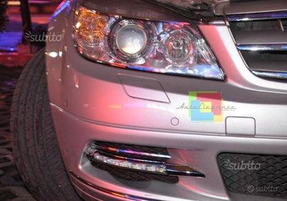GRIGLIE DIURNE LED MERCEDES CLASSE C W204 2007-2011