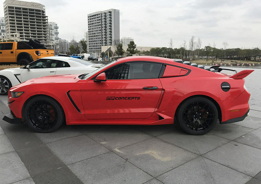 SIDE AIR INTAKES FORD MUSTANG 2015-2020 ABS SPOILER LOOK GT350
