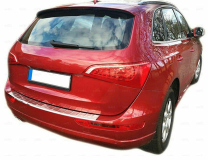 CROMATURA PROTEZIONE PARAURTI POSTERIORE AUDI Q5 8R 2008-2016 INOX ADESIVO 0032 AUTOELEGANCERICAMBI