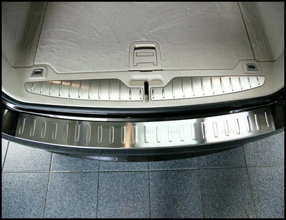 CROMATURA PROTEZIONE PARAURTI POSTERIORE BMW 5 F11 2009-2017 INOX ADESIVO 0032 AUTOELEGANCERICAMBI