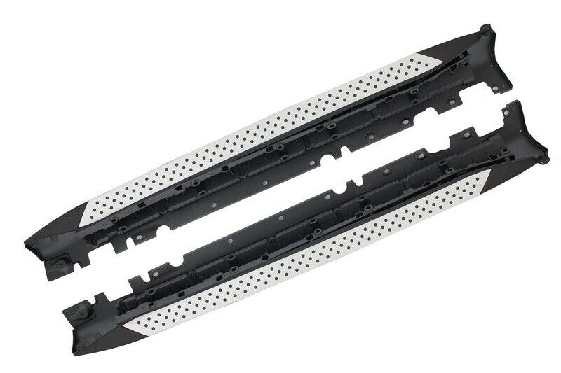 0192 PEDANE LATERALI BMW X5 E70 2006-2013 SOTTOPORTA IN ALLUMINIO AUTOELEGANCERICAMBI