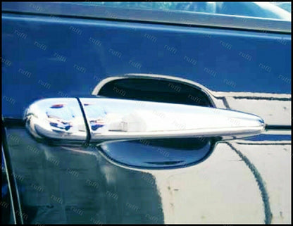 CROMATURA MANIGLIE PORTE BMW 3 E46 1998-2001 ACCIAIO INOX ADESIVO 0032 AUTOELEGANCERICAMBI