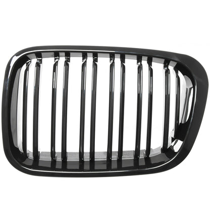 BMW 3 SERIES E46 SEDAN SW 1998-2001 FRONT GRILLES GLOSS BLACK