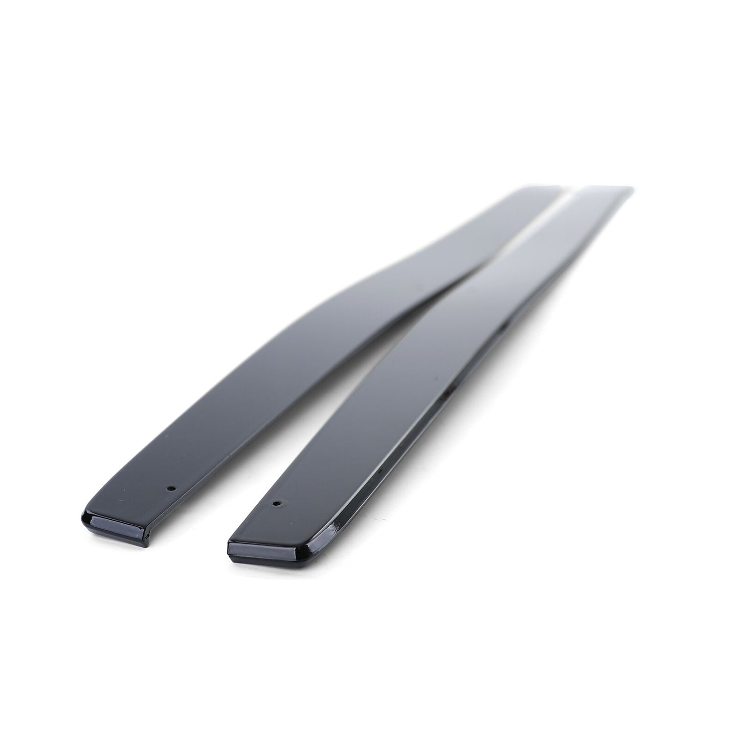 LAME SOTTO MINIGONNE LATERALI BMW SERIE 1 F20 F21 SOTTOPORTA M SPORT NERO LUCIDO