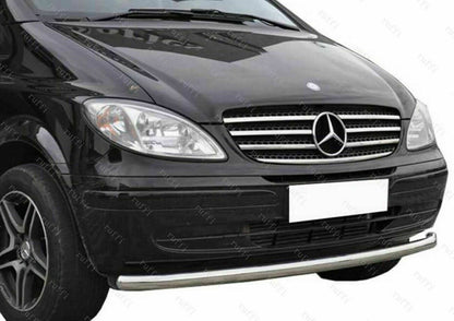 CROMATURA GRIGLIA FRONTALE 7PZ MERCEDES VITO W639 2003-2014 INOX ADESIVO 0032 AUTOELEGANCERICAMBI
