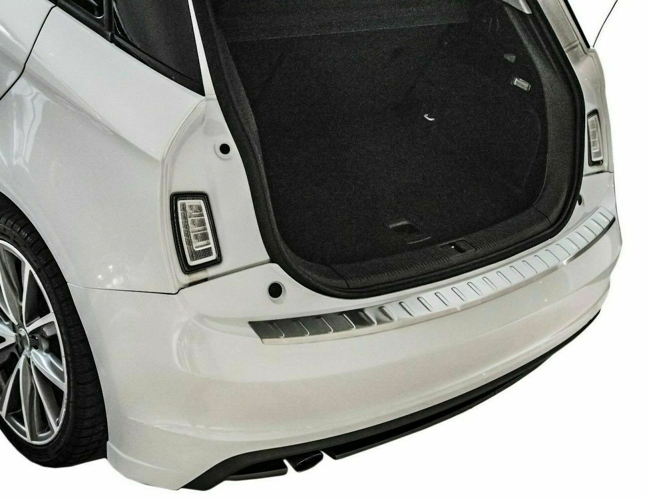 CROMATURA PROTEZIONE PARAURTI POSTERIORE AUDI A1 8X 2010-2018 INOX ADESIVO 0032 AUTOELEGANCERICAMBI