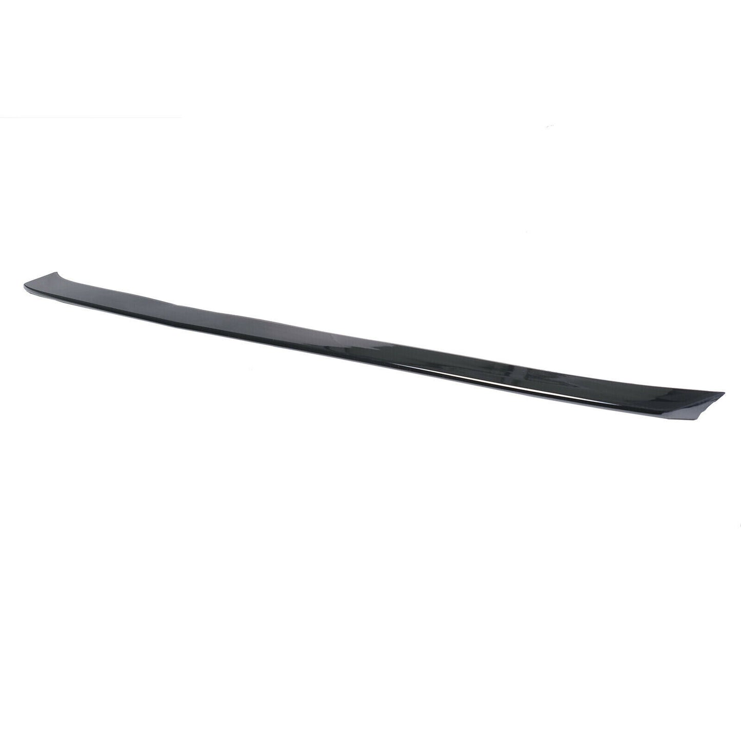 MERCEDES W204 SEDAN REAR SPOILER HOOD AMG LOOK GLOSSY BLACK IN ABS