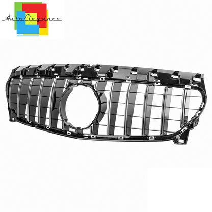 FRONT GRILLE CLA C117 A117 W117 GT LOOK CHROME NEWS