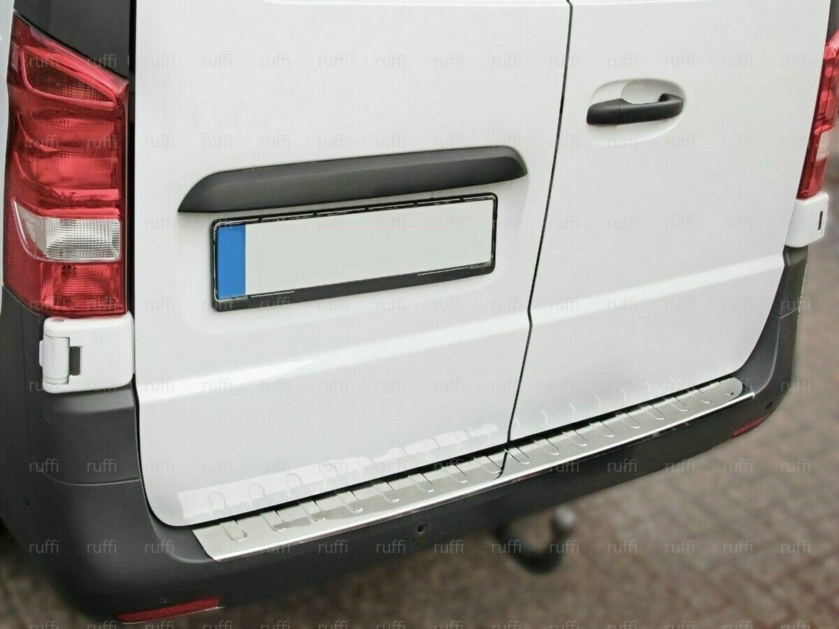 CROMATURA PROTEZIONE PARAURTI MERCEDES VITO W447 2014+ INOX ADESIVO 0032 AUTOELEGANCERICAMBI