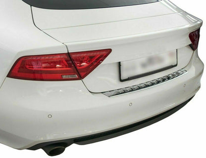 CROMATURA PROTEZIONE PARAURTI POSTERIORE AUDI A7 4G 2010-2017 INOX ADESIVO 0032 AUTOELEGANCERICAMBI