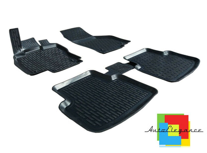 SET OF CUSTOM RUBBER CAR INTERIOR MATS SKODA SUPERB III 2015+ 0032