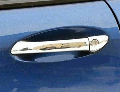 CROMATURA MANIGLIE 2 PORTE MERCEDES C CL203 W203 2001-2008 INOX ADESIVO 0032 AUTOELEGANCERICAMBI