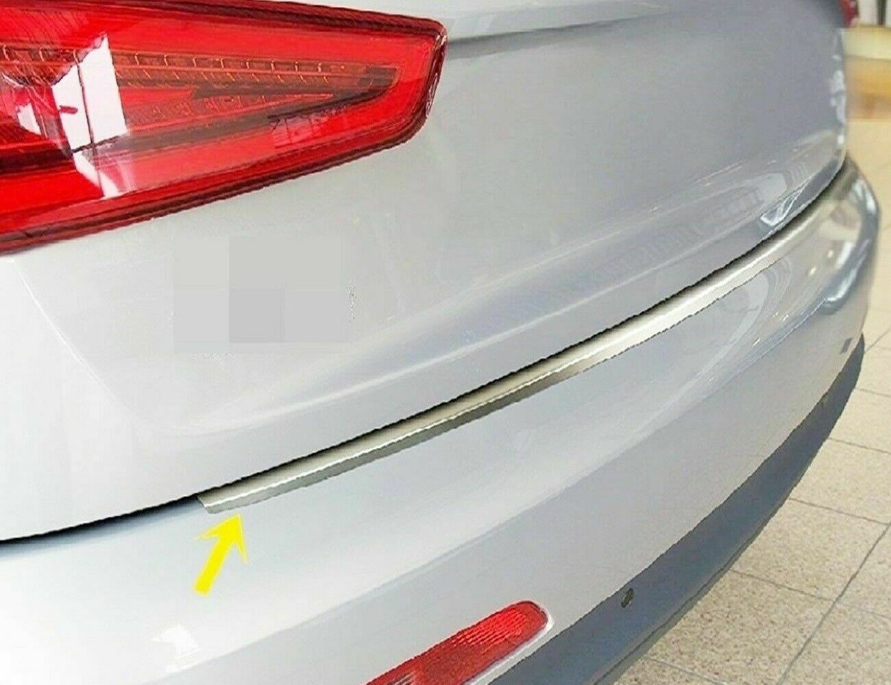 Protezione Paraurti Posteriore In Acciaio Inox Cromato | Adatto Per Audi Q5 8R (2008-2016) - 4