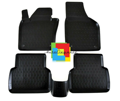 SET OF CUSTOM RUBBER CAR INTERIOR MATS VW Passat B7 2010-2014 0032