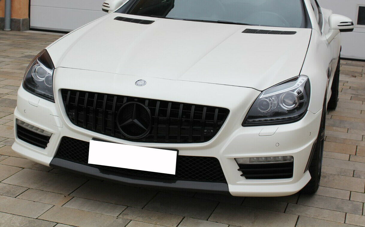MERCEDES SLK R172 2011-2015 AMG FRONT GRILLE BLACK HONEYCOMB PROFILES