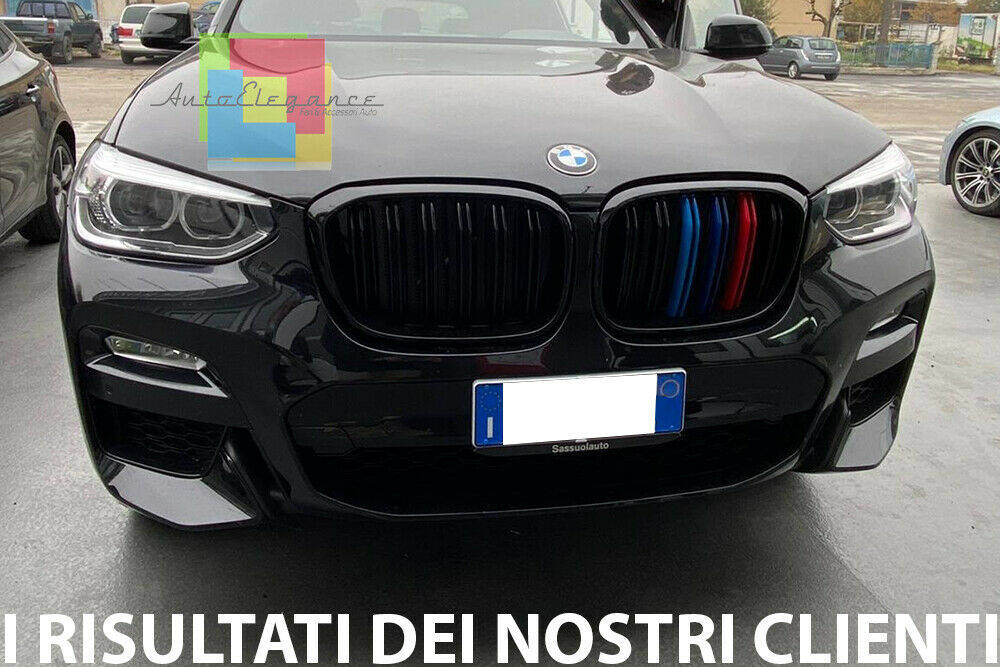 BMW X3 G01 X4 G02 GRIGLIA ANTERIORE DOPPIA FASCIA M SPORT 3 COLORI ABS .- AUTOELEGANCERICAMBI