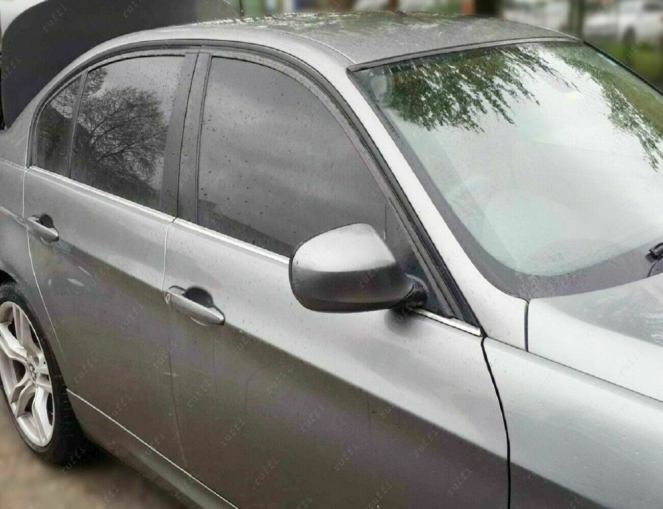 CROMATURA CORNICI FINESTRINI 4PZ BMW 3 E90 2004-2011 ACCIAIO INOX ADESIVO 0032 AUTOELEGANCERICAMBI