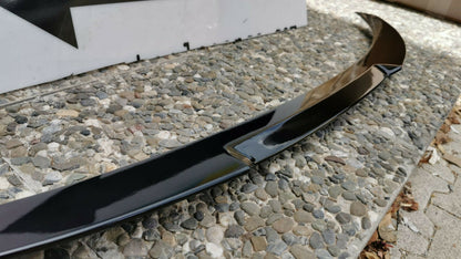 BMW SERIE 3 E90 BERLINA 2005-2012 SPOILER SUL COFANO IN ABS LOOK M4 NERO LUCIDO AUTOELEGANCERICAMBI