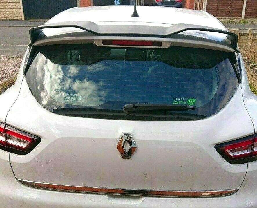 ALETTONE RENAULT CLIO 4 IV STANDARD 2012-2018 SPOILER TETTO NERO LUCIDO AUTOELEGANCERICAMBI