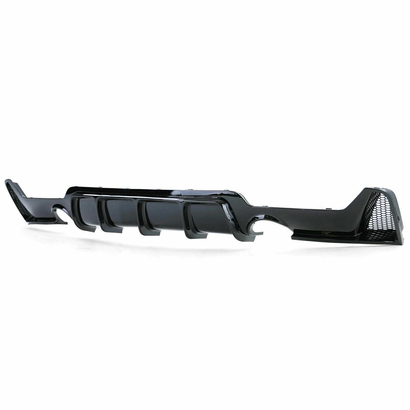 0063 BMW SERIE 4 F32 F33 F36 SPOILER SOTTO PARAURTI POSTERIORE DIFFUSORE CARBON AUTOELEGANCERICAMBI