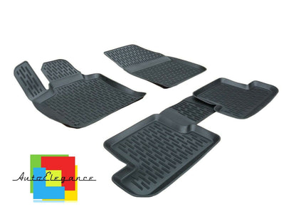 SET OF CUSTOM RUBBER CAR INTERIOR MATS FOR PEUGEOT 308 2015+ 0032