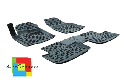 SET TAPPETINI INTERNI AUTO IN GOMMA SU MISURA LAND RANGE ROVER EVOQUE 0032