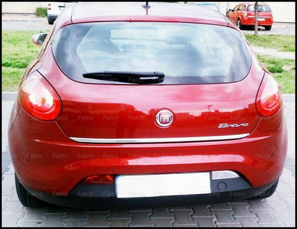 CROMATURA BAGAGLIAIO FIAT BRAVO 2006+ ACCIAIO INOX ADESIVO 0032 AUTOELEGANCERICAMBI
