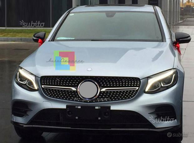 Mercedes glc 2015+ griglia anteriore nera amg